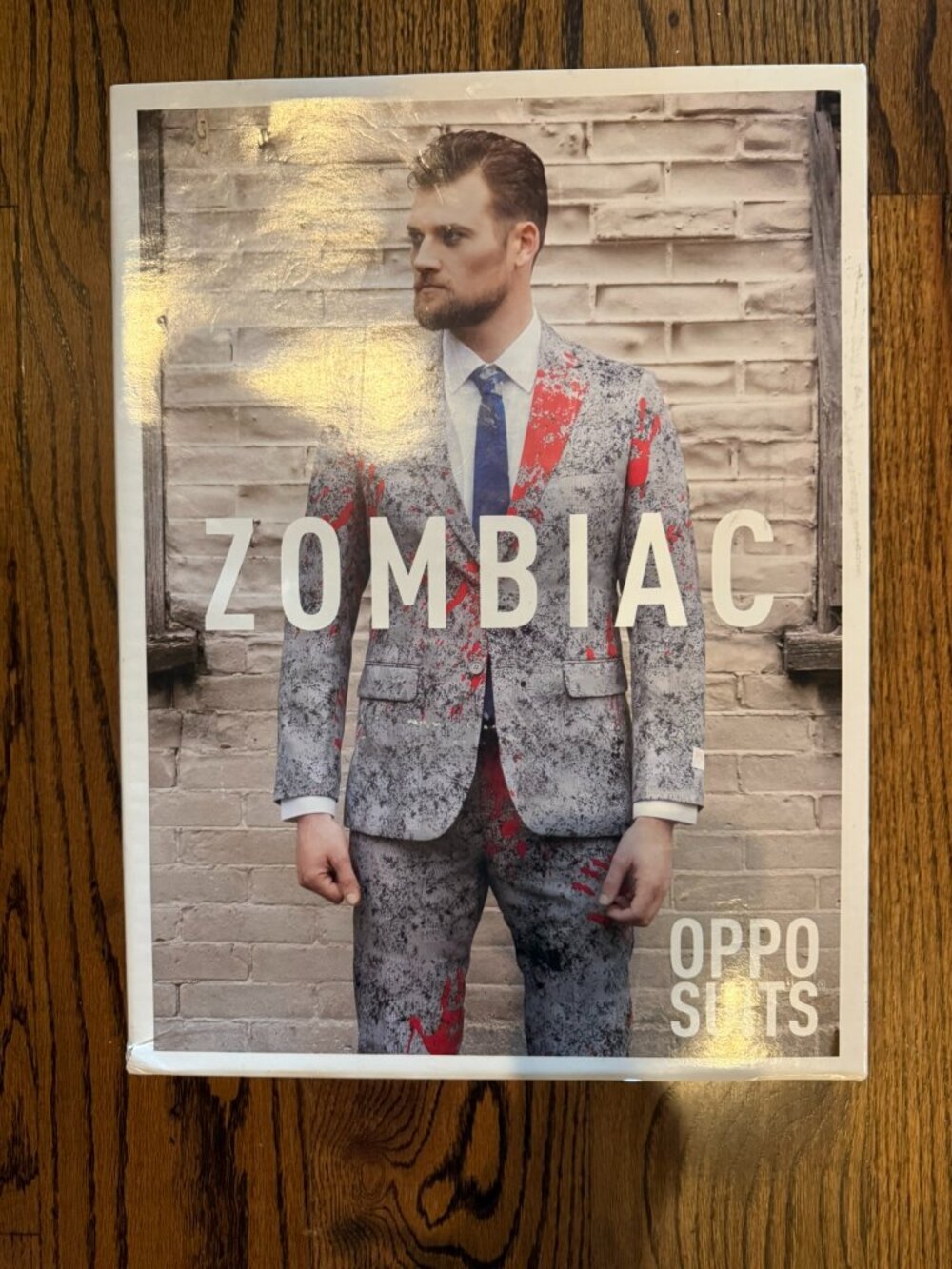 Men’s Opposuits Zombiac Party Suit Bloody zombie Suit Size 44 Slim New